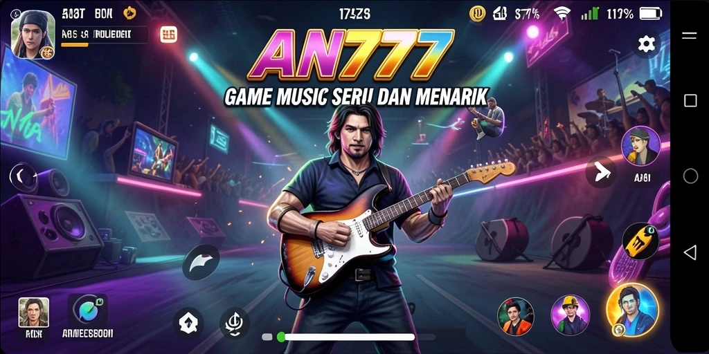 Screenshot AN777 menampilkan gameplay interaktif dan menantang.