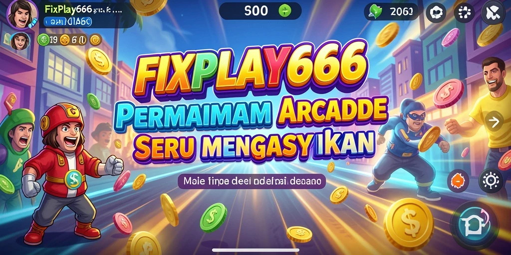 Screenshot FIXPLAY666 menampilkan gameplay seru dalam permainan Arcade.
