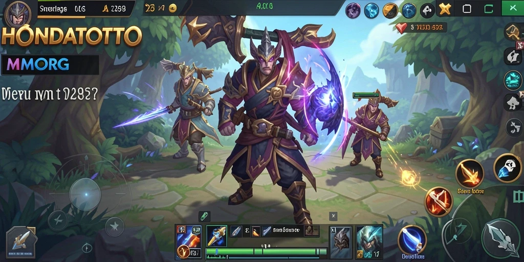 Gameplay seru HONDATOTO yang penuh petualangan MMORPG.