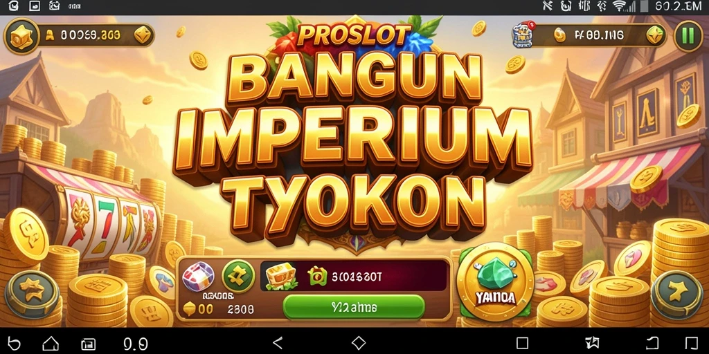 Tampilan gameplay PROSLOT dengan desain kasino yang menarik.