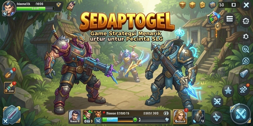 Tampilan gameplay interaktif dari SEDAPTOGEL yang penuh strategi.