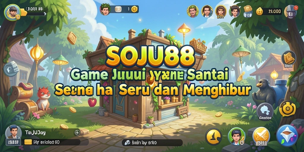 Tangkapan layar SOJU88 menampilkan gameplay yang seru dan penuh warna.