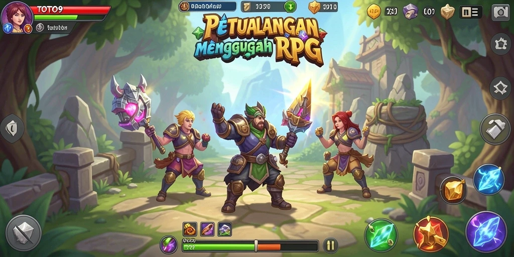Tampilan menarik dari gameplay TOTO9 yang mengasyikkan.