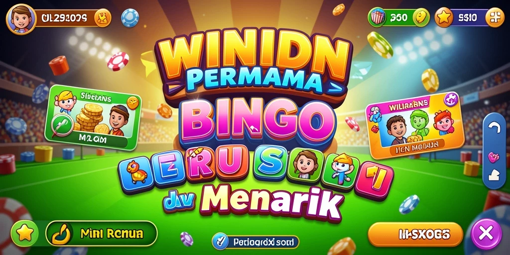 Screenshot gameplay Bingo dari WINIDN yang menampilkan keseruan bermain.